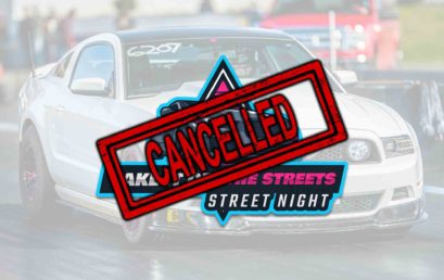 Take It Off The Streets Cancelled for Friday, April 2