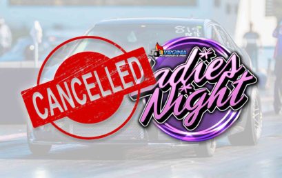 Ladies Night for May 7th Cancelled Due to Weather