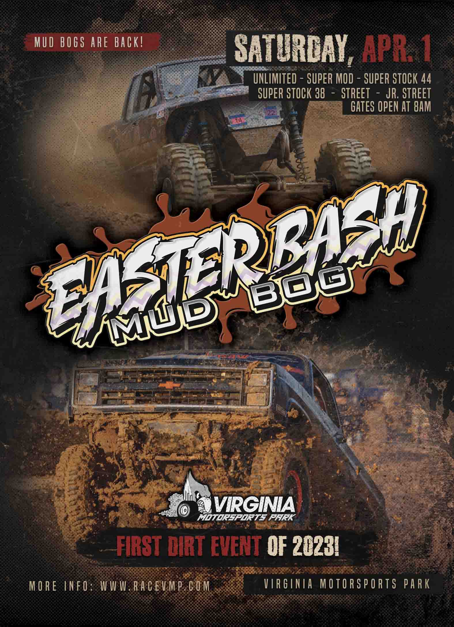 Easter Bash Mud Bog Virginia Motorsports Park