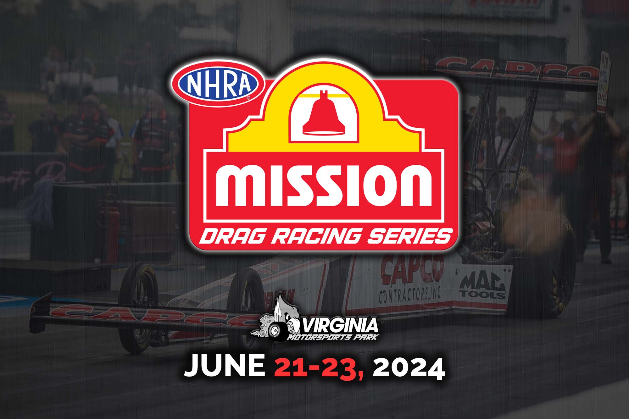 NHRA Set To Return to Popular Virginia Motorsports Park for Virginia NHRA Nationals in 2024