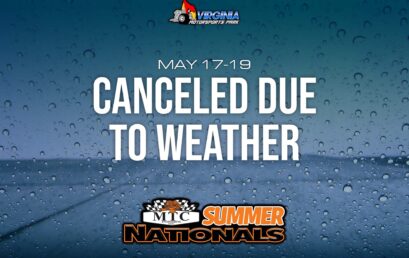 XDA Cancels MTC Engineering Summer Nationals at VMP on May 17-19